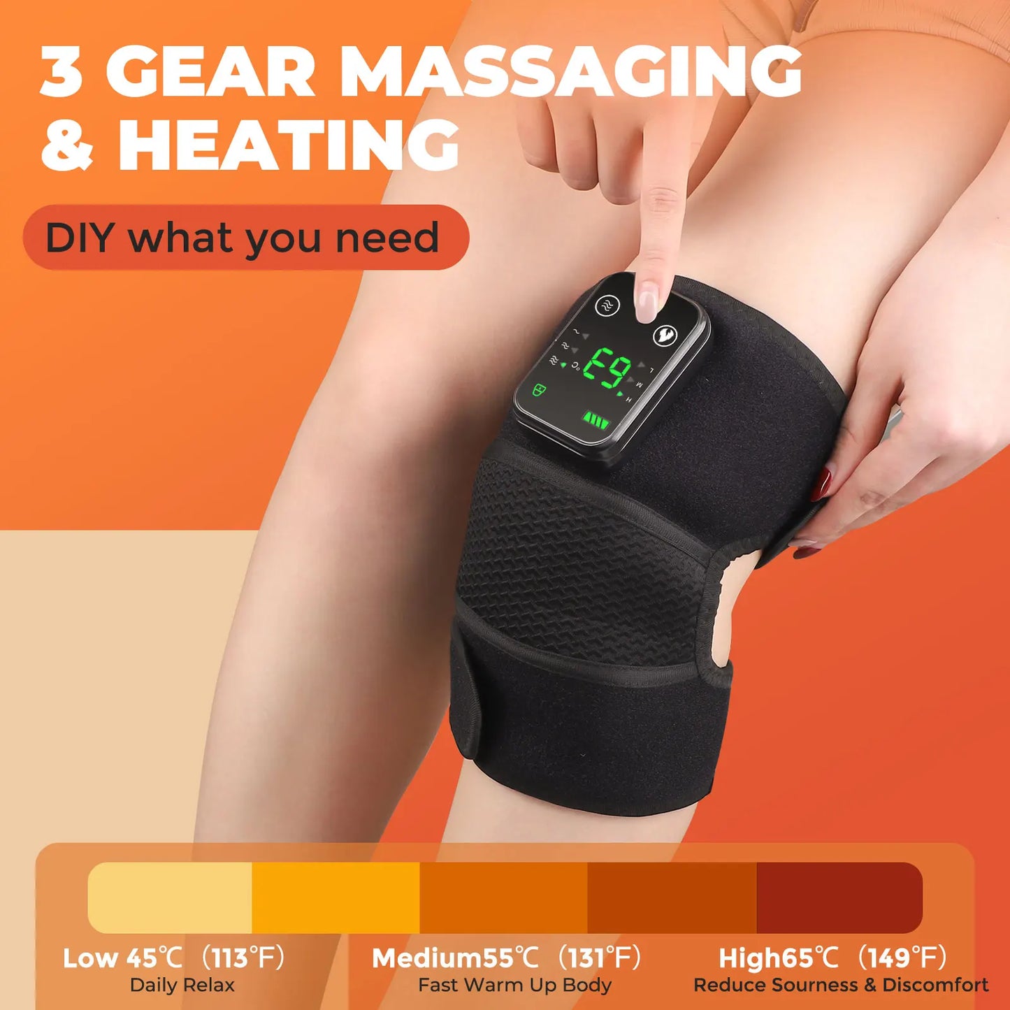 FlexPulse Pro™ – EMS Heating Knee & Joint Massager